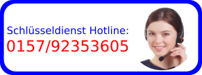 Schlüsseldienst Siegburg Hotline
